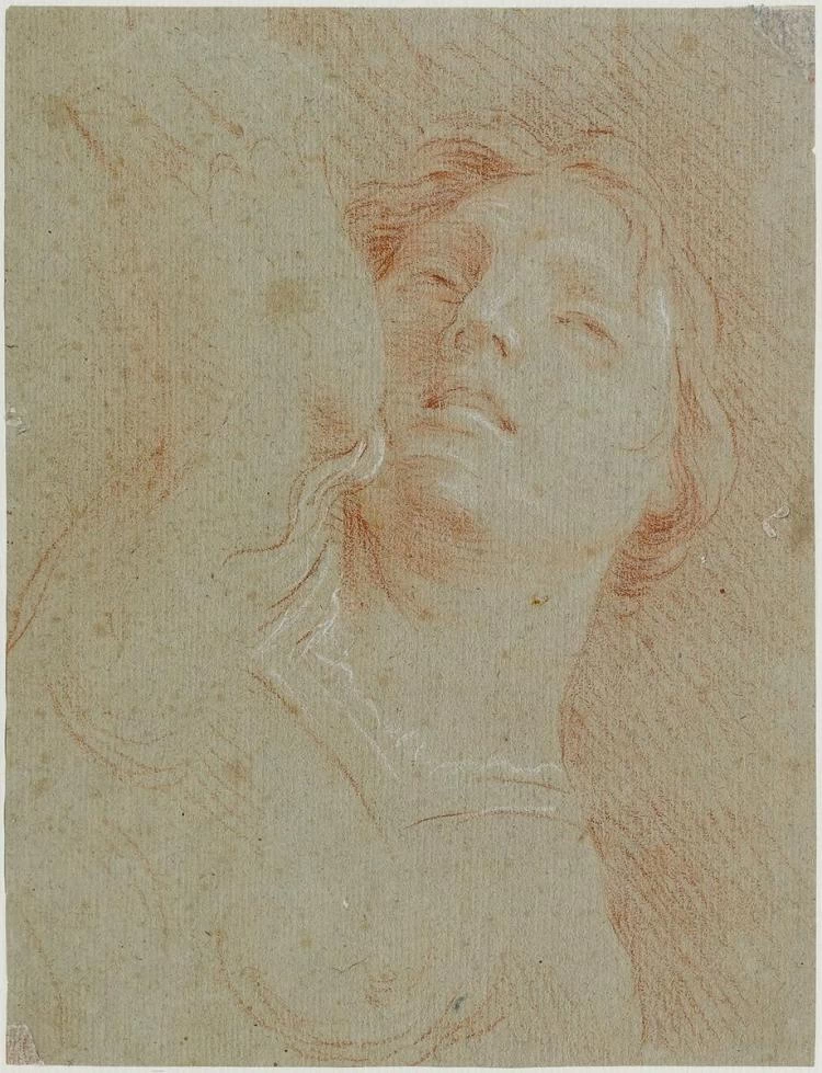 Studio di testa di donna